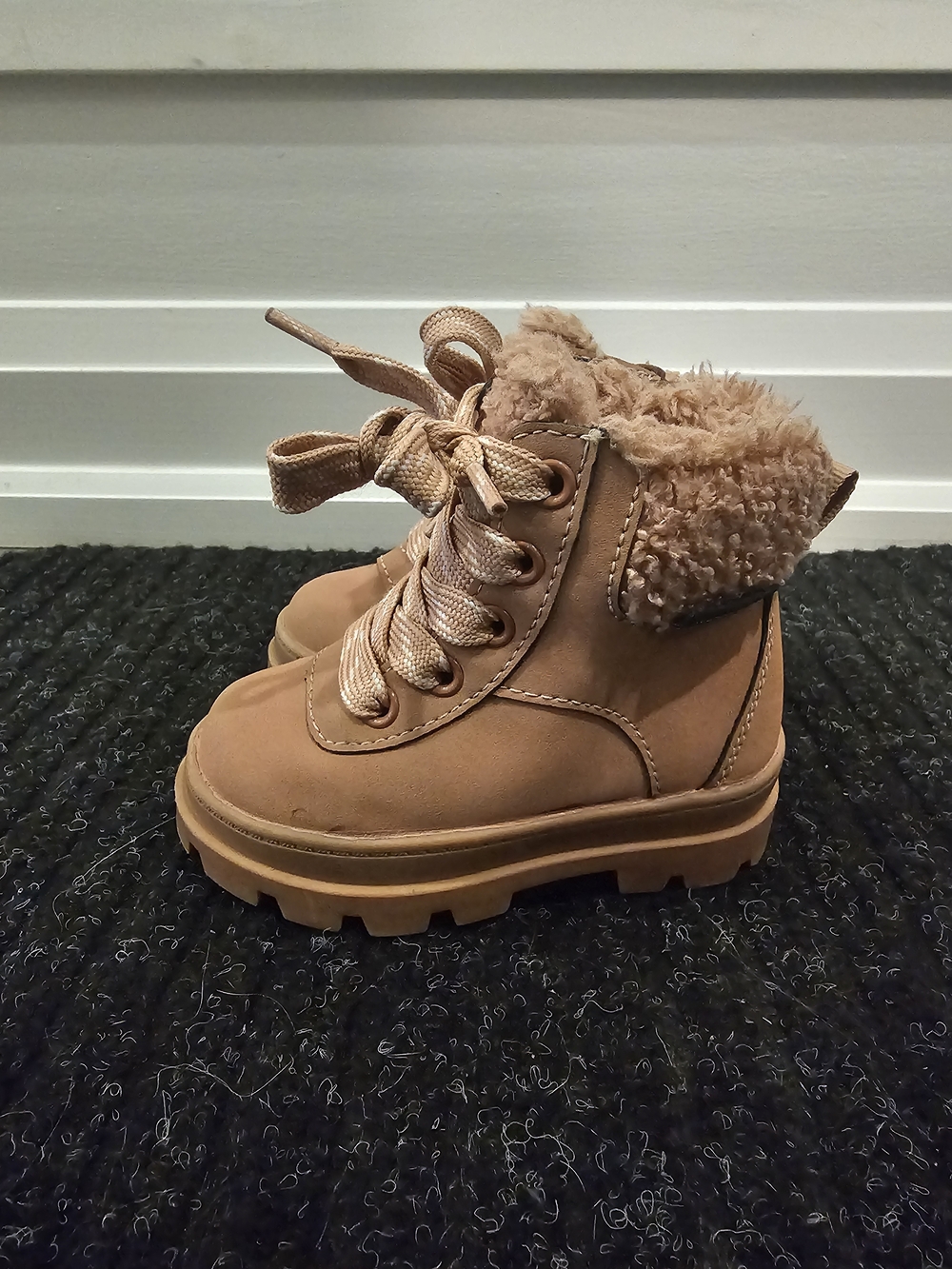 H&M Toddler Pink Faux-Fur Lined Boots